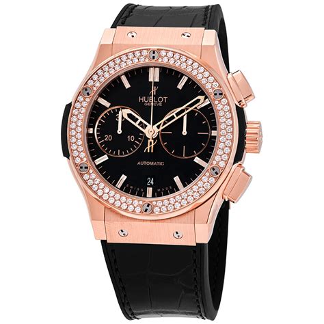 hublot classic fusion 18ct rose gold watch|hublot classic fusion classico.